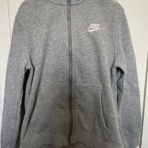 kids nike zip up